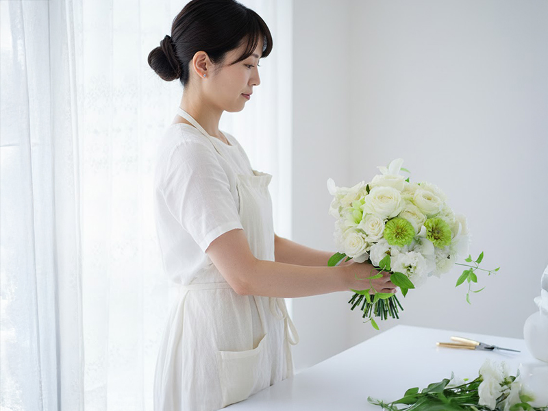 ブライダルデザイン検定2級 作品例